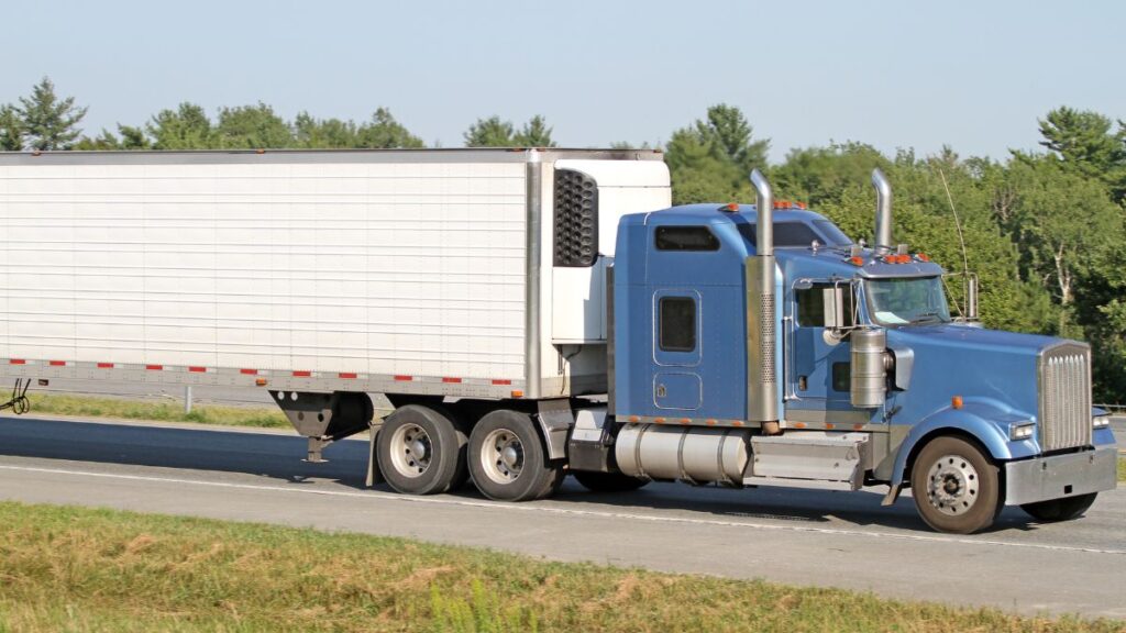 enclosed freight hauler